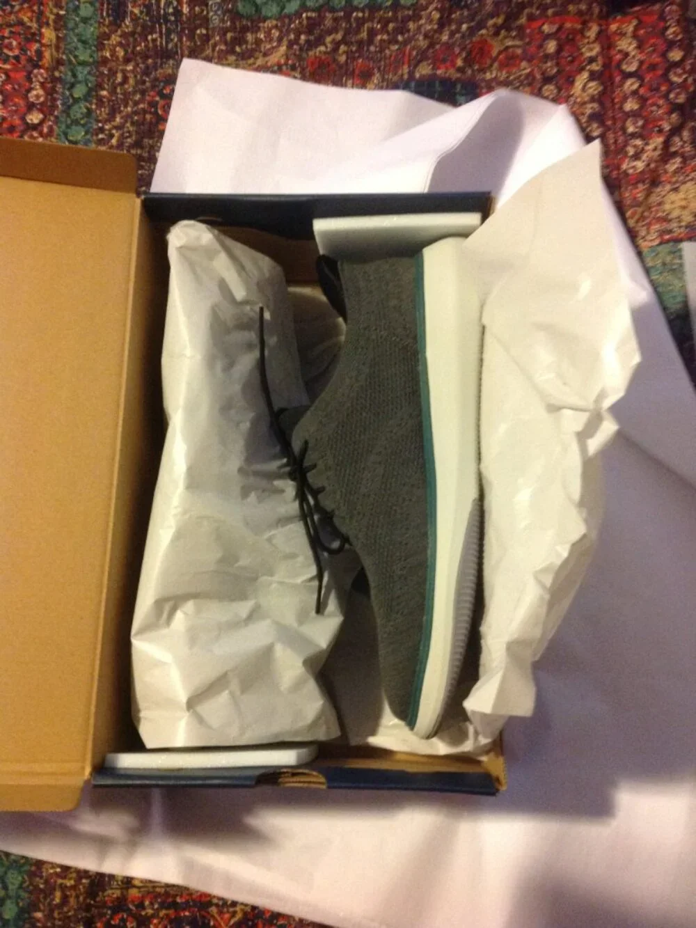 Cole Haan Men's Quick-On Gray Stitchlite Oxford Casual Shoes 11.5M - New in Box